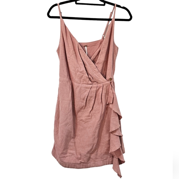 Free People Call It Simple Love Mini Dress Size S - Picture 2 of 7